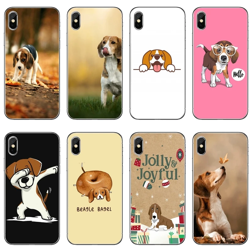 Милый чехол для телефона с собачкой аксессуары Huawei P30 P20 Pro P10 P9 P8 Lite Y5 Y6 Y7 Y9 P Smart Plus