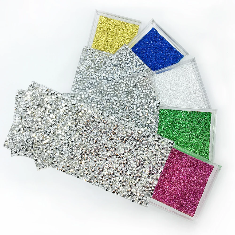 Оптовая продажа 10/упаковка коробка для упаковки накладных ресниц норковые