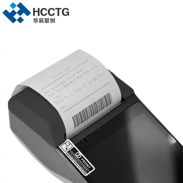 Qualcomm Octa-Core LCD сенсорный экран портативный 4G NFC POS терминал офлайн машина оплата (Z300)