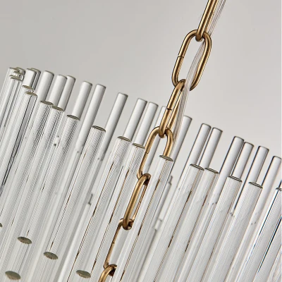 Светодиодная железная стеклянная лампа G4 в стиле постмодерн скандинавском