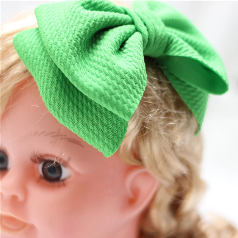 

6" Bow Hair Clip Baby Girls Alligator Clips Kids Large Bowknot Hair Barrettes Children Cute Hairpins Top Bows for Headwear