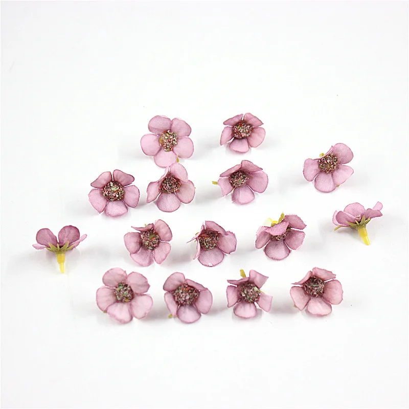 2 см многоцветная Маргарита Флорес cabezas мини seda flores artificiales para guirnalda Скрапбукинг hogar boda украшение