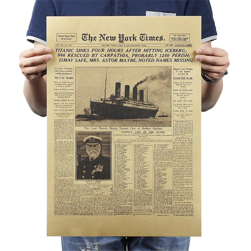 Настенные наклейки обои стикер винтажная Бумага плакат с героями аниме домашняя