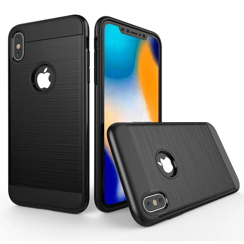 Чехол для телефона Forubest iPhone 6 7 8 Plus роскошный жесткий чехол из углеродного волокна