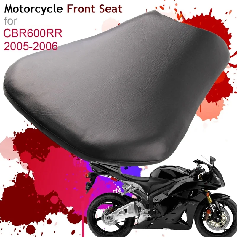 

AL22 -for Honda CBR600RR 2005 2006 Front Seat Cover Cushion Leather Pillow CBR 600RR F5 Motorcycle Rider Driver Seat