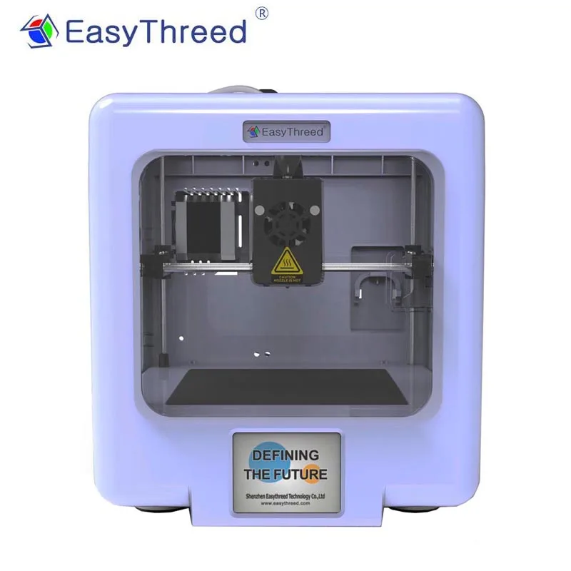 EasyThreed FDM Mini 3D Printer with Screen Desktop Assembled 3D Printing For Kids Children Gift Support WIFI Mobile APP Control