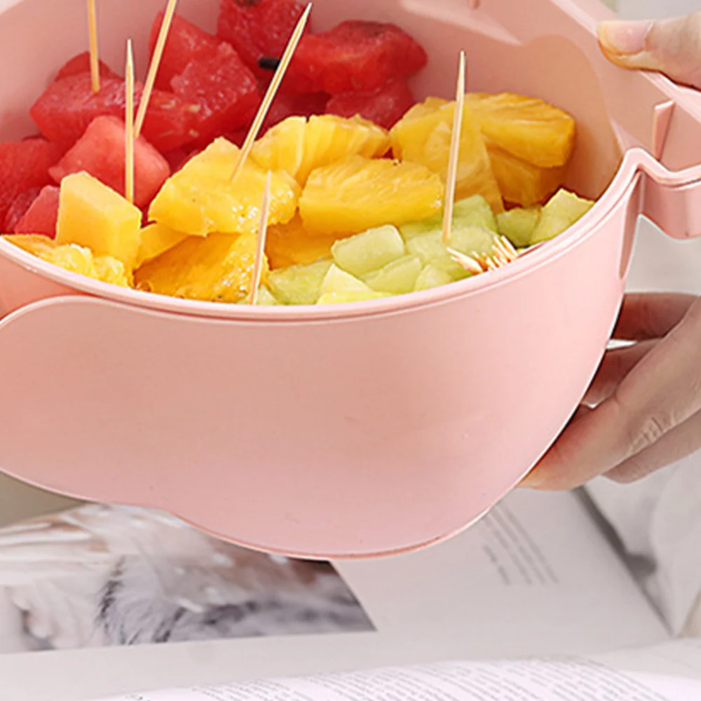 2 шт. многоцелевой держатель для закусок подставка телефона тарелка конфет