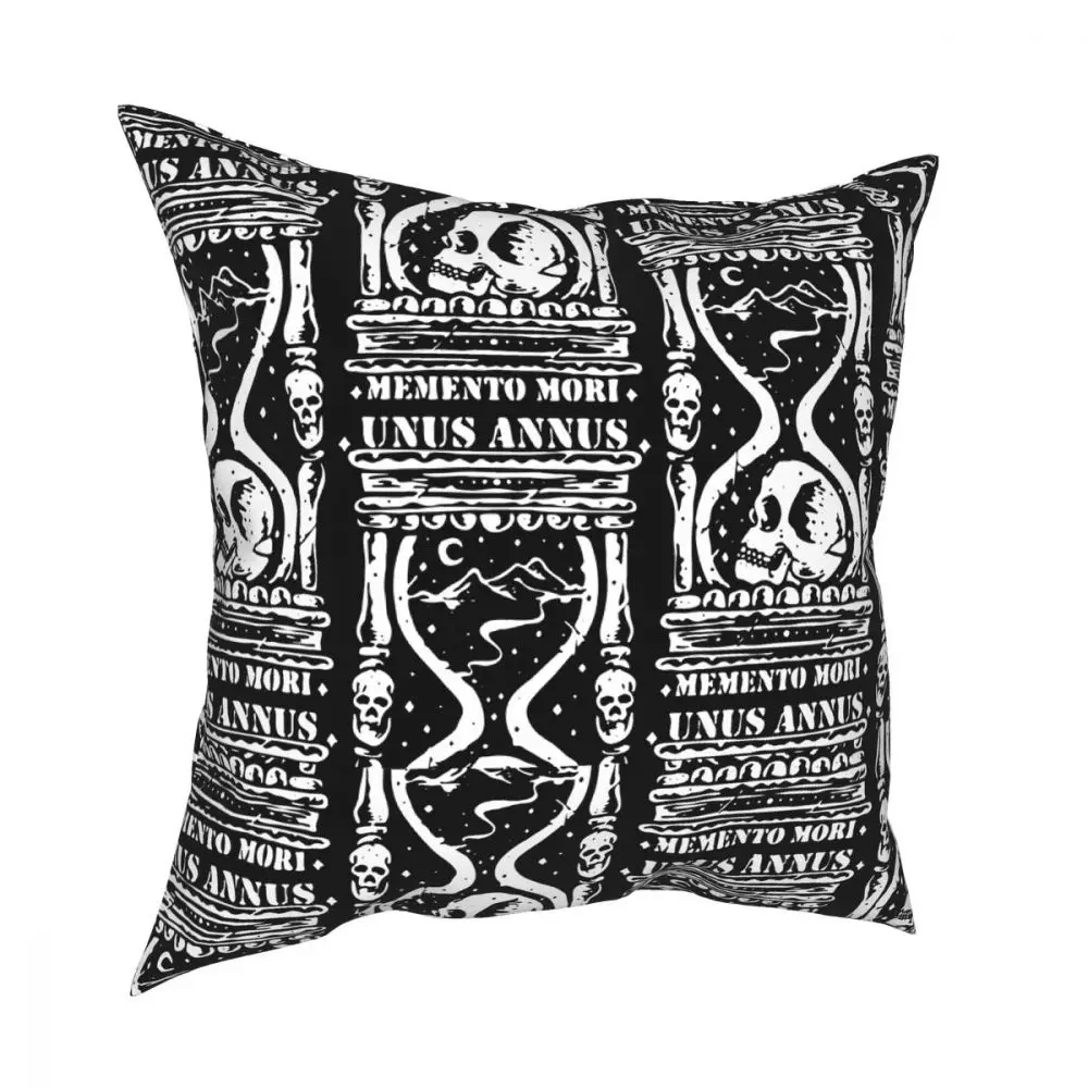 

Декоративная подушка Unus Annus Memento Mori, декоративная подушка с принтом Итана Марка, песочные часы, модная наволочка, домашний декор