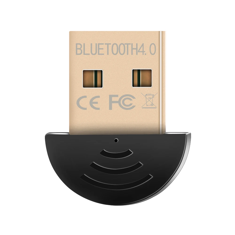 Красный Беспроводной Bluetooth ключ двойной режим USB Bluetooth CSR V4.0 адаптер Бесплатный драйвер USB2.0/3,0 20 м 3 Мбит/с для Windows 7 8 10 XP Vista - Цвет: Красный