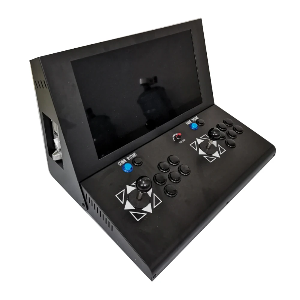 Мини Аркада с ЖК экраном 19 дюймов классические игры 1300 в 1 печатная