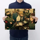 Аниме плакат настенная живопись обои картины для стены спальни Наруто крафт-бумага интерьер для комнаты Украшение Аксессуары искусство