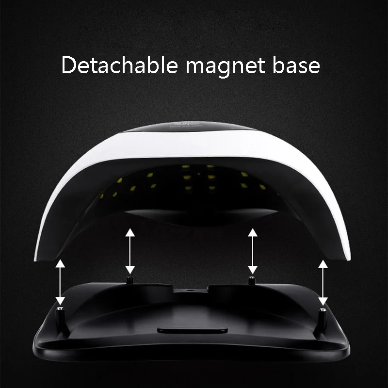 120W Powerful UV LED Nail Lamp 36 LEDs Dryer Manicure Pedicure Fast Dry All Gel Polish Motion Sensor Salon | Красота и здоровье
