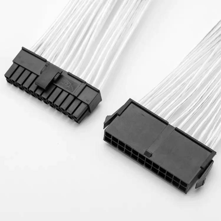 Кабель-адаптер питания 30 см 24 контакта Мама-папа кабель-удлинитель для