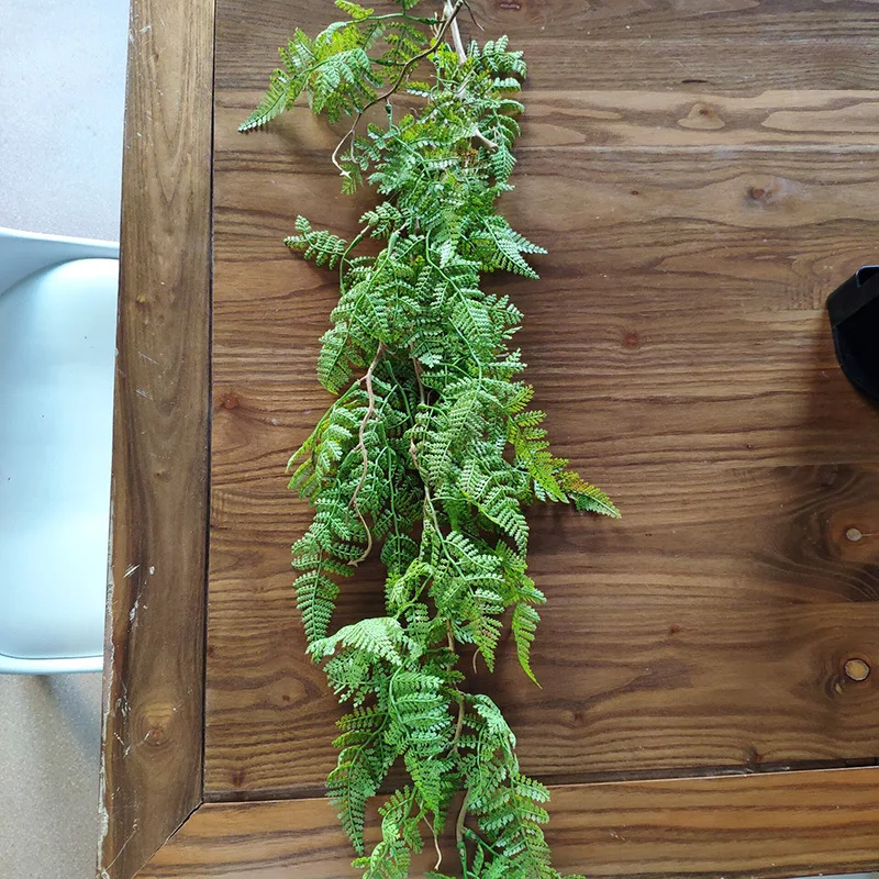 Настенный подвесной папоротник зелень искусственные цветы для свадебного