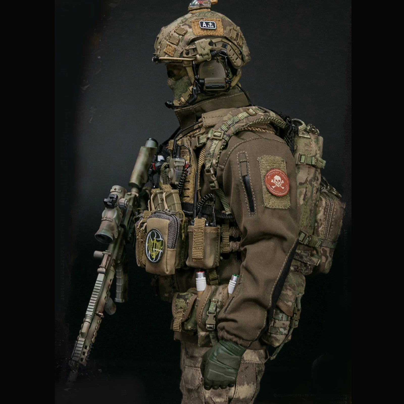 Экшн-фигурка солдатика DAMTOYS 1/6 12 дюймов Российская Федерация спецназ солдат