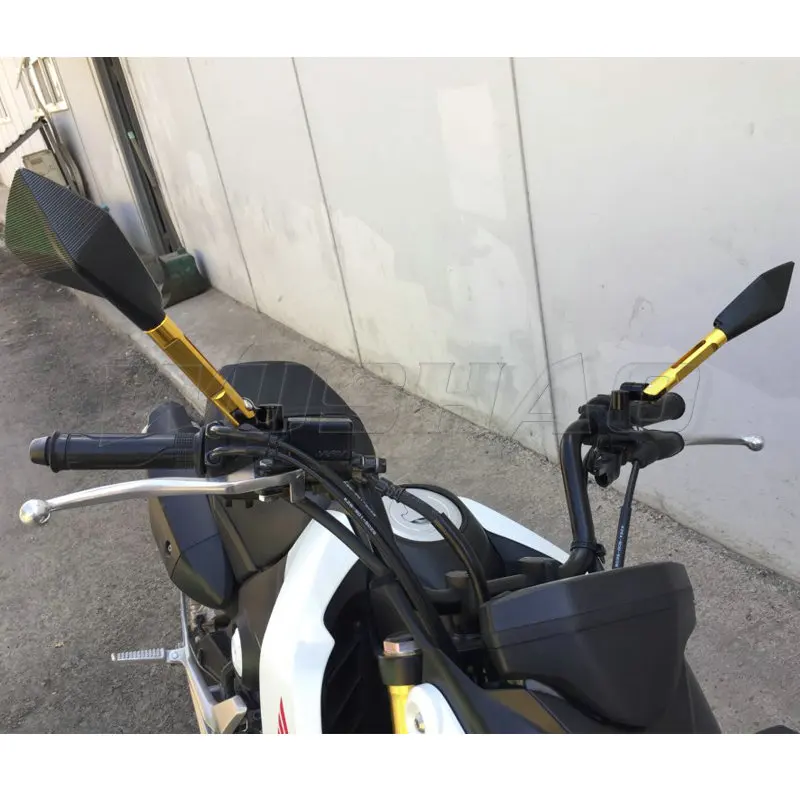 Боковые зеркала заднего вида с ЧПУ для Honda Monkey gom 125 CBF125 CB125F CB125R CB250F расширитель