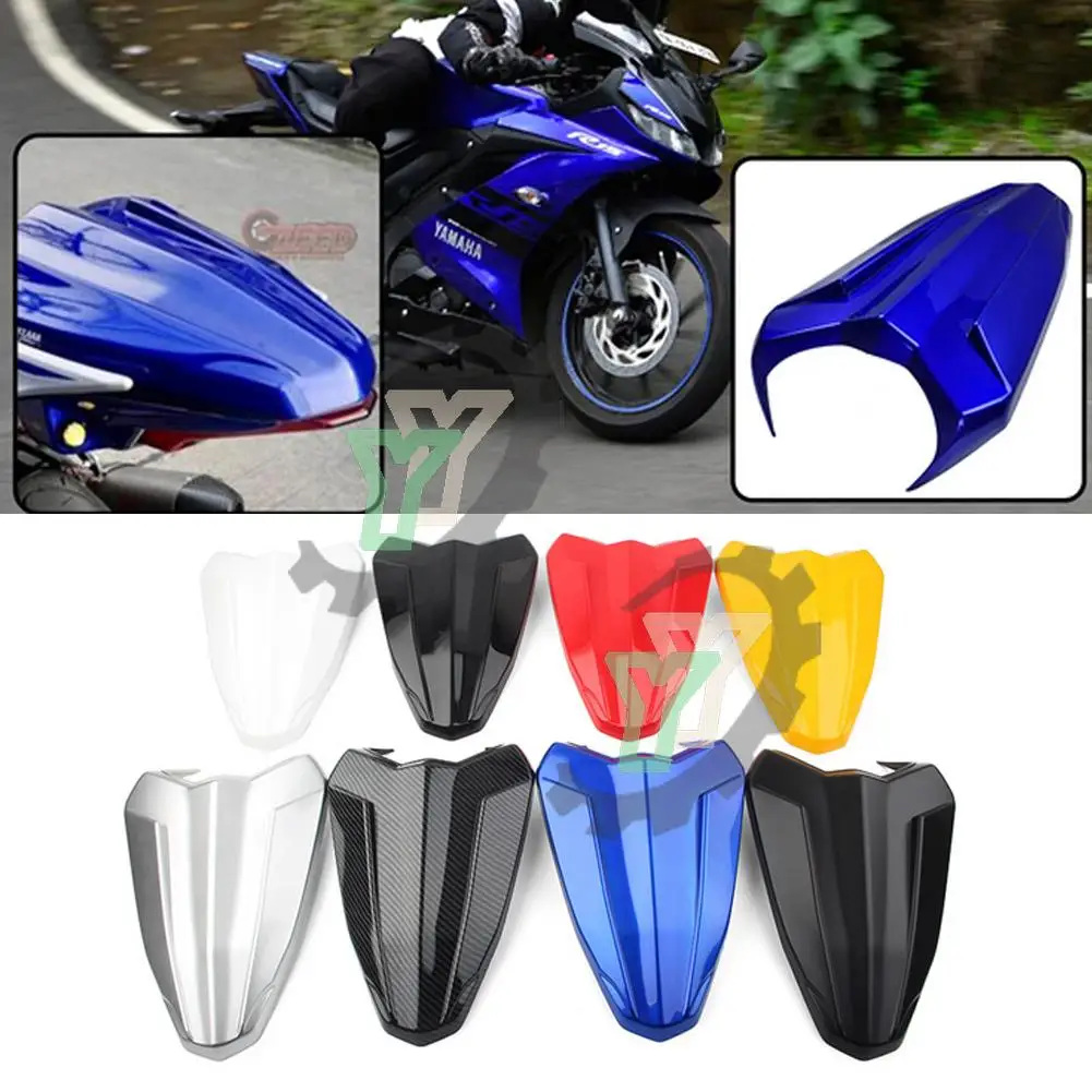 

For Yamaha YZF R15 V3 2017 2018 2019 2020 2021 Motorcycle Rear Seat Cover Cowl Fairing Passenger Pillion Tail Back YZFR15 YZFRV3