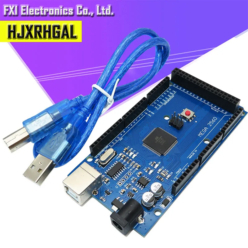 USB плата MEGA 2560 R3 ATmega2560 AVR + Бесплатный кабель (ATMEGA2560 /CH340) 1 шт. новинка 2560|usb board|board