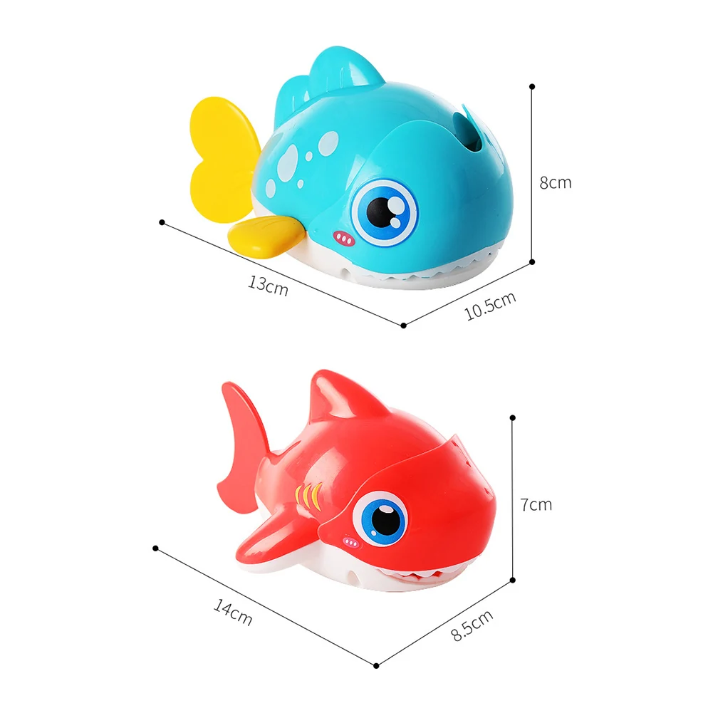 

Cartoon Whale Eating Fish Swimming Wind-up Clockwork Model Kids Bath Shower Toys Indoor baby swimming Toys Gift For toddler