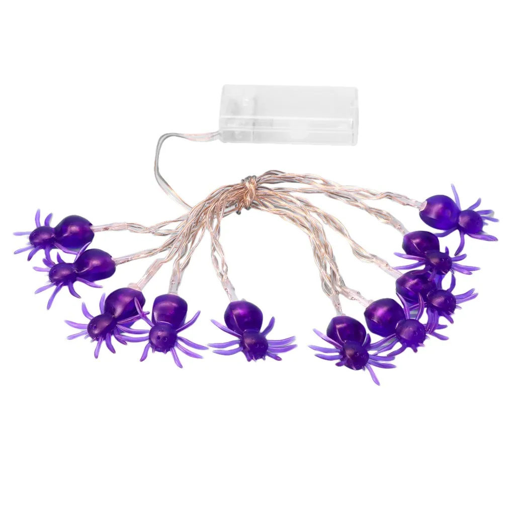 Светодиодный светильник-гирлянда на Хэллоуин декоративный светильник с