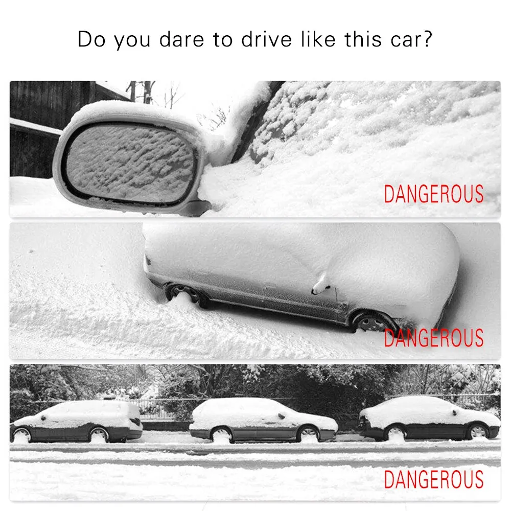 New Sale Snow Ice Deicing Scraper Shovel Car Windshield Cleaning& Winter Deicing Snow Removal Scraper Ice Shovel