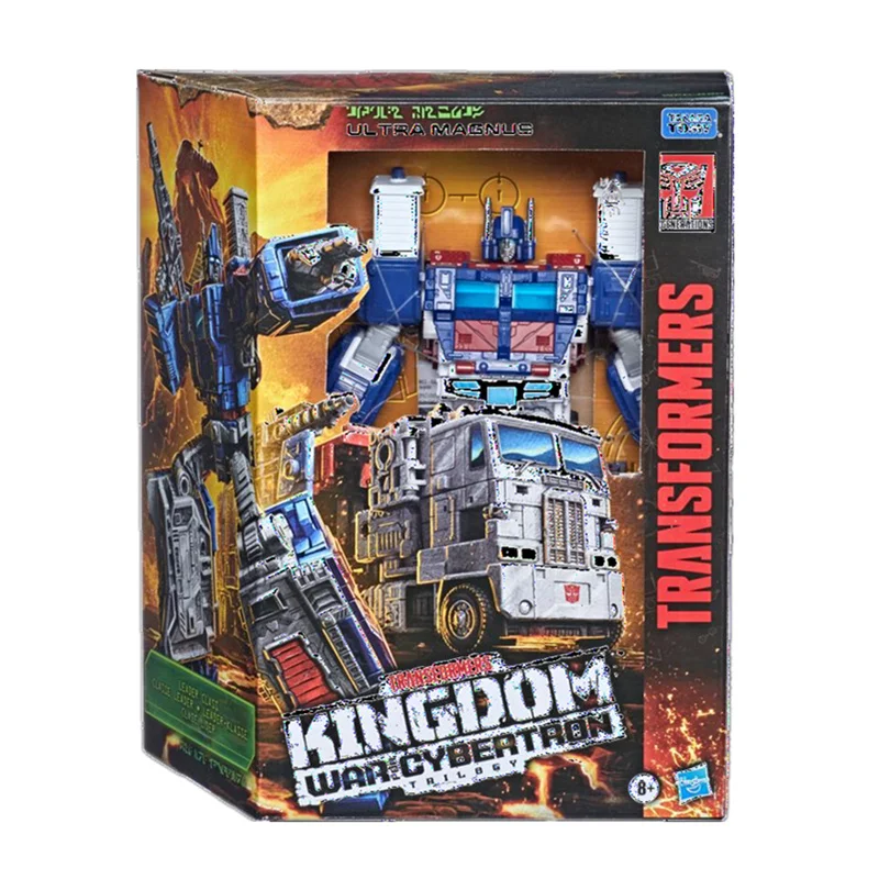 

18cm Hasbro Transformers Toys Generations War for Cybertron Kingdom Series Voyager Inferno Ultra Magnus Dinobot Action Figure