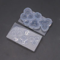 6pcs succulent flower pot resin silicone mold flower jewelry resin casting mold 83xf