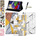 Форма кожаный чехол для планшета Lenovo Tab 2 A8Lenovo Tab 2(A7-10A7-10F)A10-70Lenovo Tab 3 7 Essential10,1)Tab 4(88 Плюс1010 Plus) из искусственной кожи