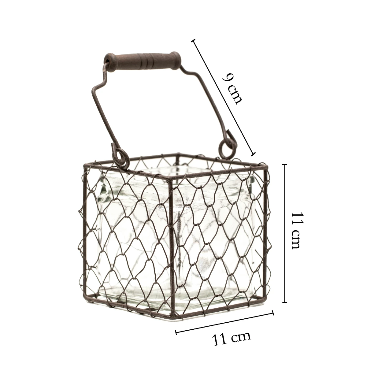 

Rural Vintage Candle Holder Nostalgia Candle Holder Wrought Iron Glass Fener Bougies Wedding Centerpieces for Tables WB50ZT