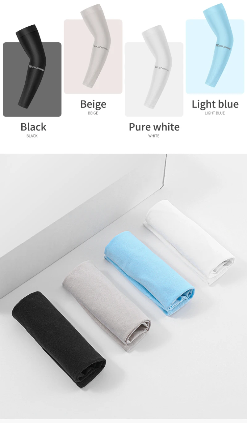 WEST BIKING Для женщин Мужчины Велоспорт с длинными рукавами защищающих рукавов MTB