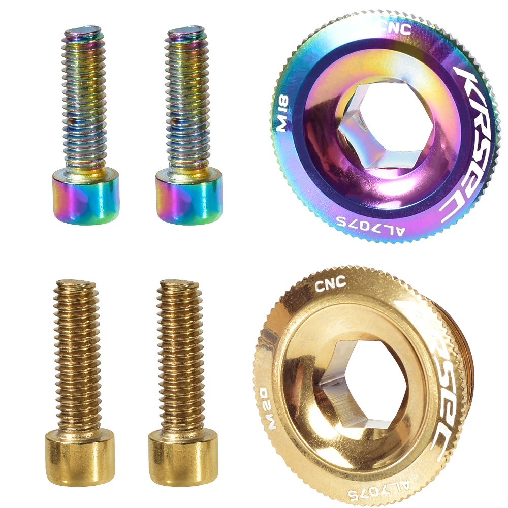 Велосипедный Кривошип M15 M18 M20 ручной болт титановый кронштейн для горного и