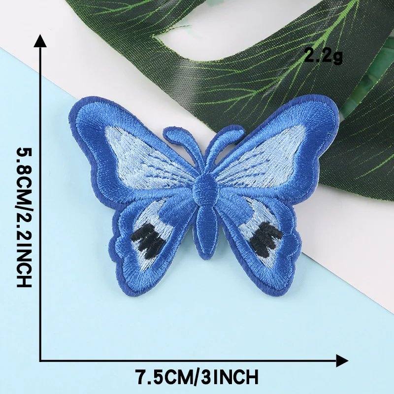 Мультяшная бабочка одежда вышивка аппликация сделай сам шитье декоративные