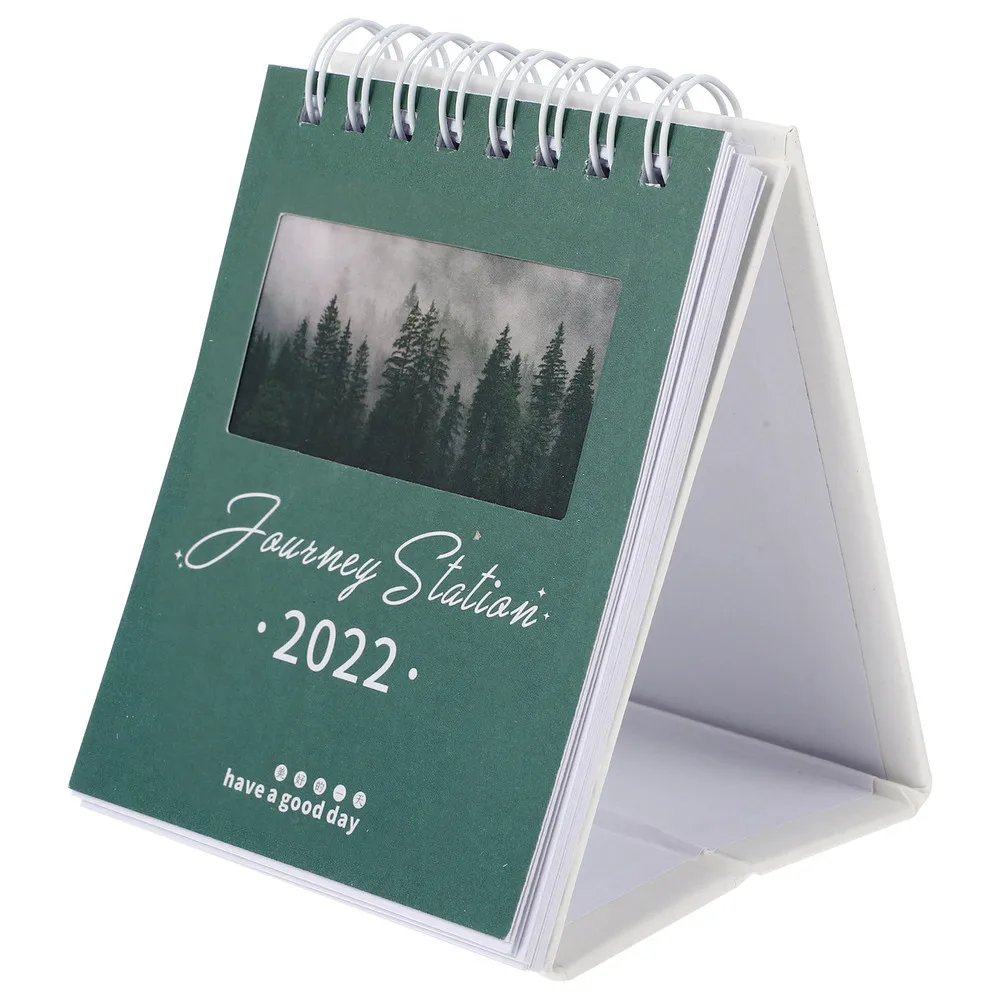 

1Pc 2022 Mini Desk Calendar School Home Office Schedule Planner Desk Calendar