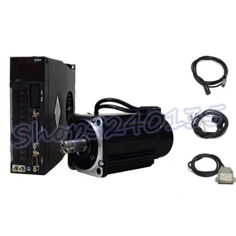 750 Вт 90ST M02430 набор серводвигателей NEMA32 220 В нм об/мин Modbus RS485/RS232 Замена Panasonic Fuji Delta