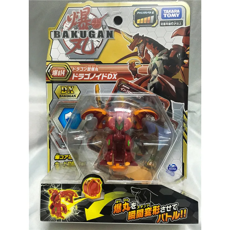Мяч для трансформации Takara Tomy Battle Bakuten Baku Planet Toy Dragonid Brawler Starter Pack Tops Spinning Game