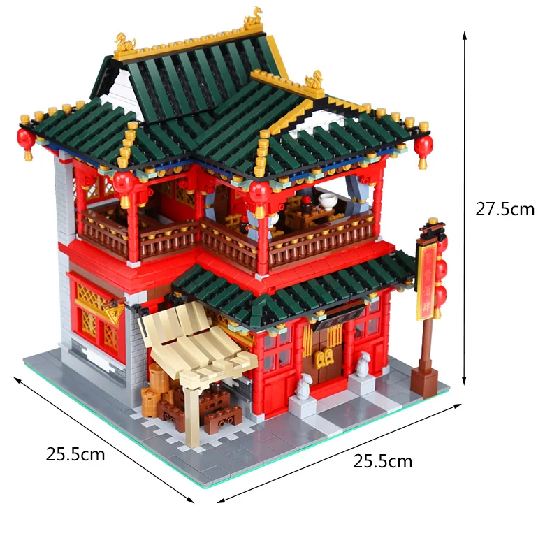 Yeshin 01002 3267 шт MOC творческая Серия красивый набор таверн Дети Образование