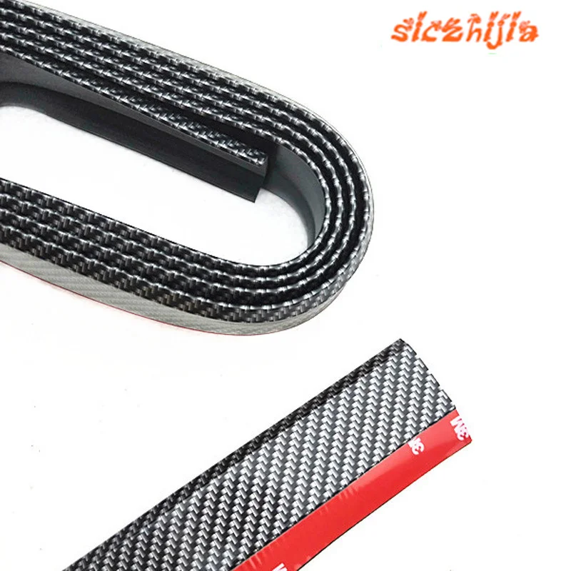 Комплект кузова автомобиля спойлер автомобильная резиновая полоска для Peugeot 206 207