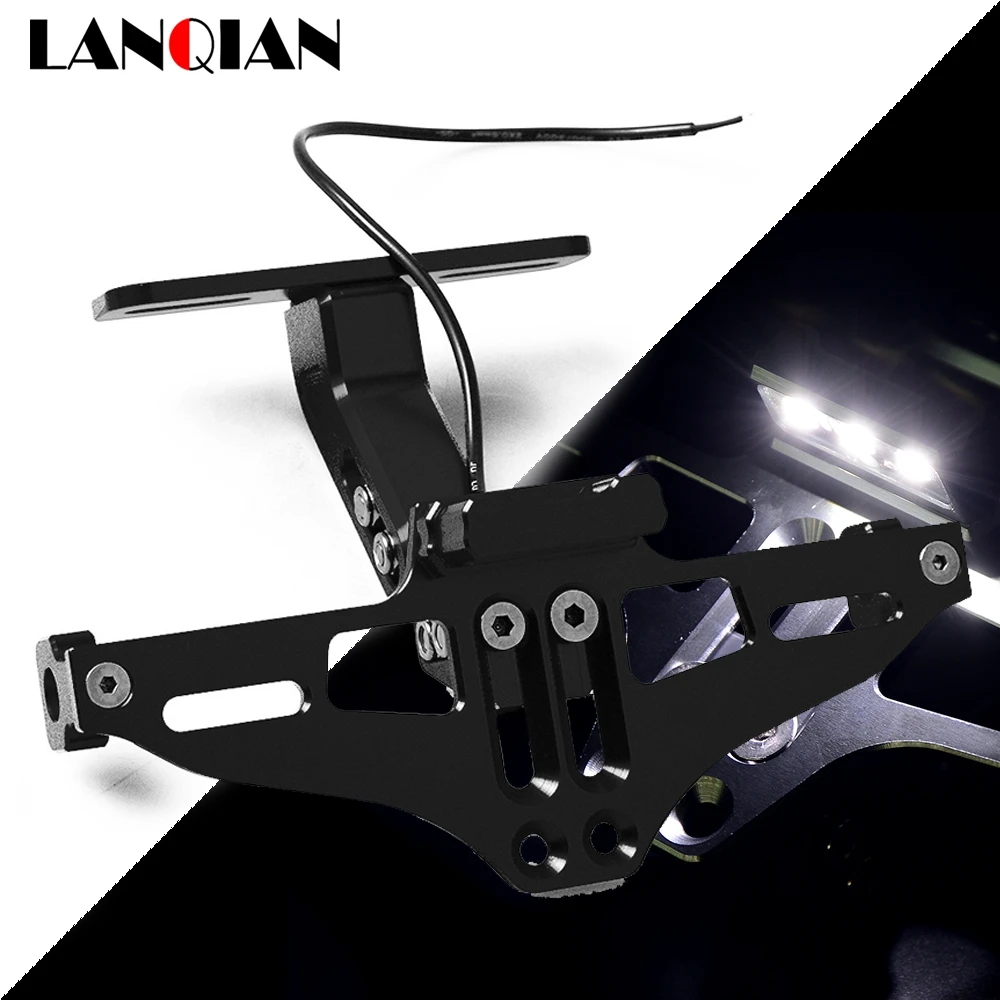 Алюминиевый держатель кронштейна номерного знака для мотоцикла Honda CBR600RR CBR 600RR 600