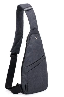 Мужской рюкзак с защитой от кражи слинг на одно плечо маленькая
