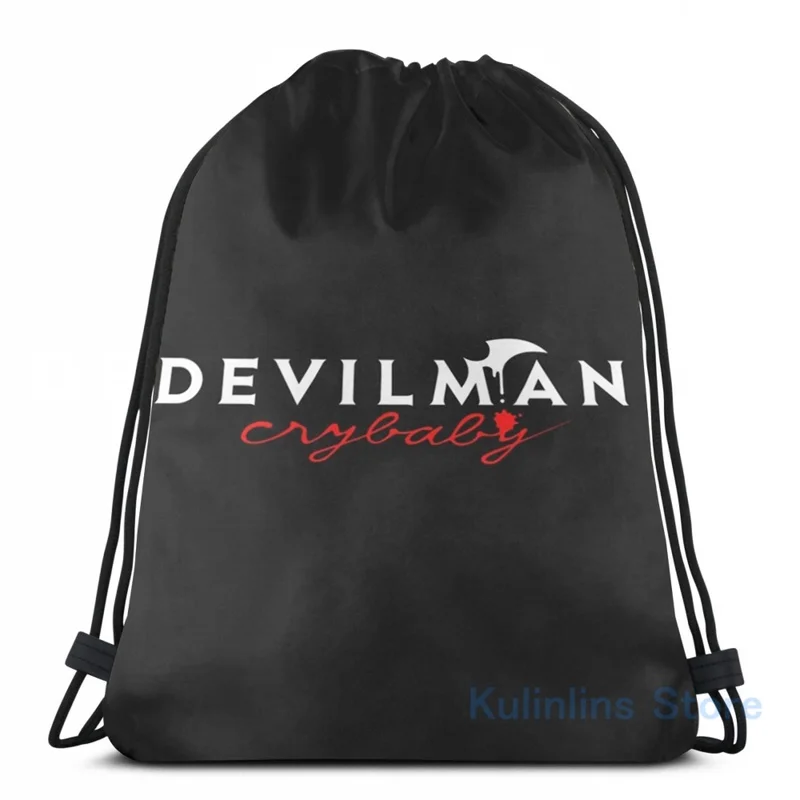 Забавный графический принт Devilman Crybaby рюкзак с USB-зарядкой для мужчин и женщин