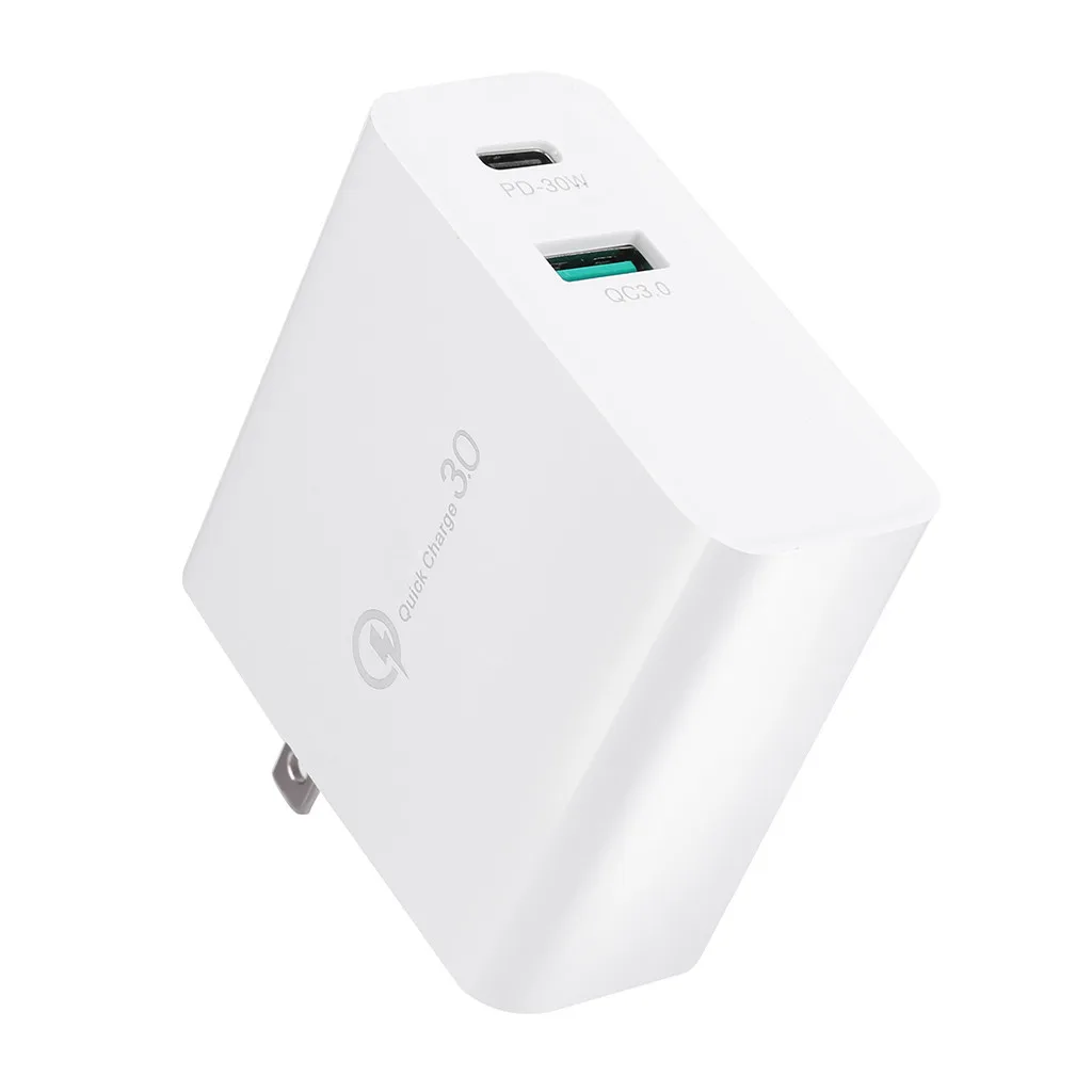 CARPRIE 30 Вт Quick Charge 3 0 USB зарядное устройство QC3.0 QC Тип C PD турбо быстрой зарядки стены