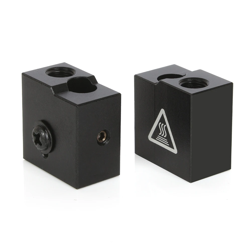 3DSWAY 3D Printer Parts Heater Block e3d v6 Hotend Volcano v2 Heat Extruder J-head Aluminium Heating Silicone socks | Компьютеры и
