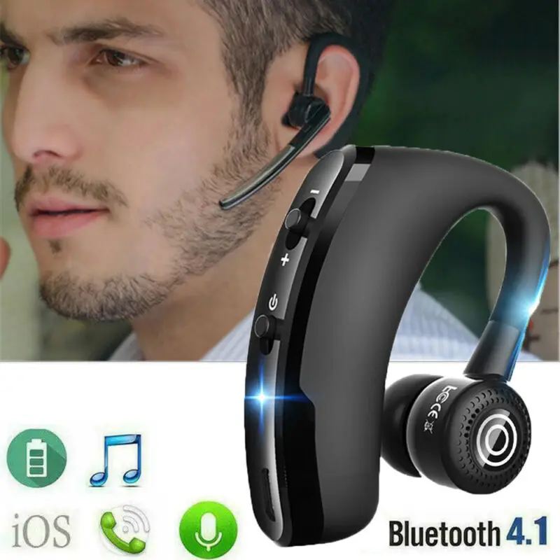 Горячая Распродажа V9 Беспроводная Bluetooth 4 1 Гарнитура спортивные наушники