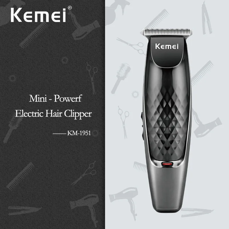 Беспроводная электрическая машинка для стрижки волос с USB зарядкой триммер из