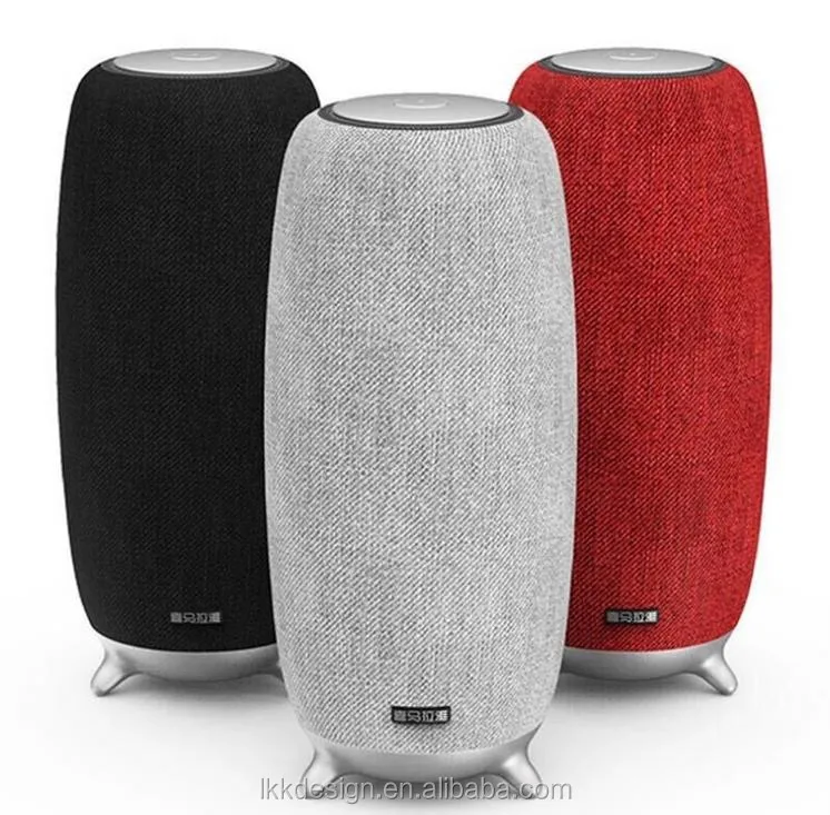 

Wirelss AI speaker: audio control system comes with real voice
