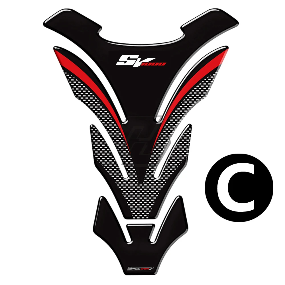 3D Мотоцикл Танк Pad протектор стикер чехол для Suzuki SV1000 SV1000S 2003-2007