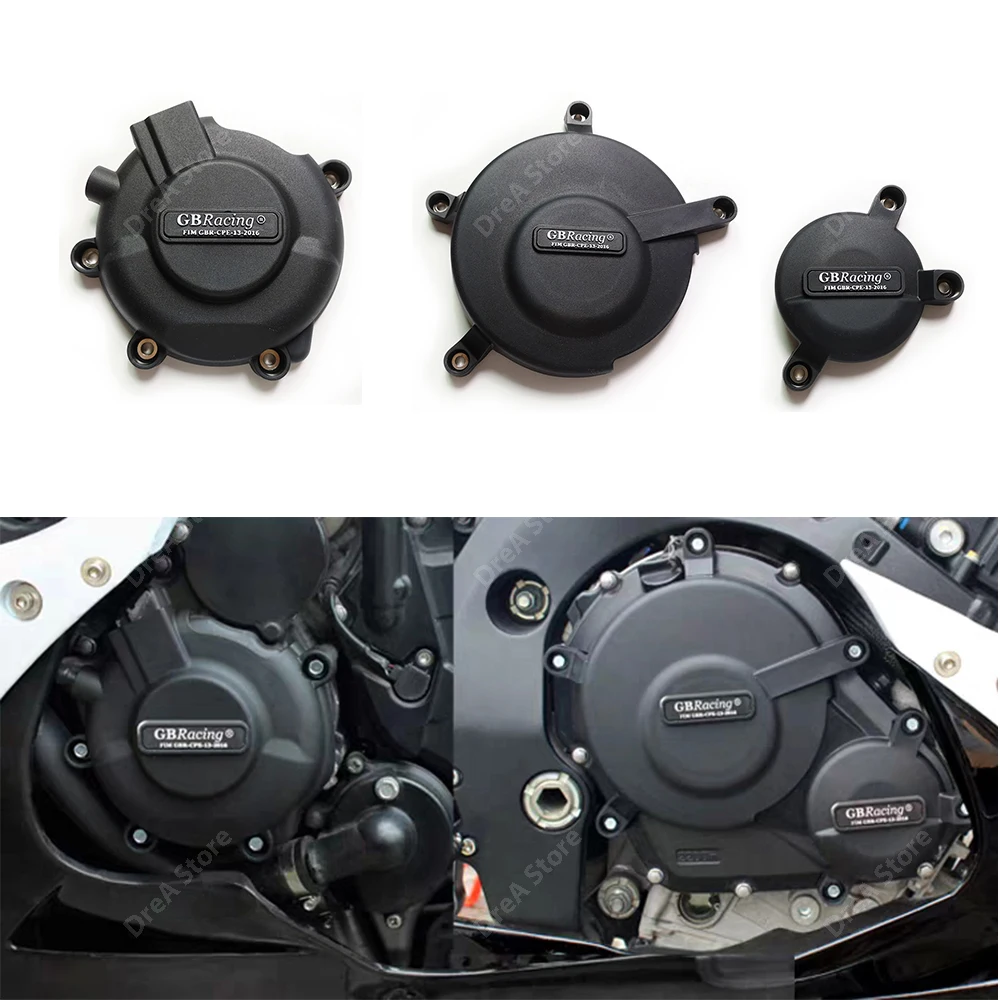 Мотоцикл крышка двигателя Защитный чехол для GB Racing GSXR600/750 анти осень 2006 2007 2008 2009