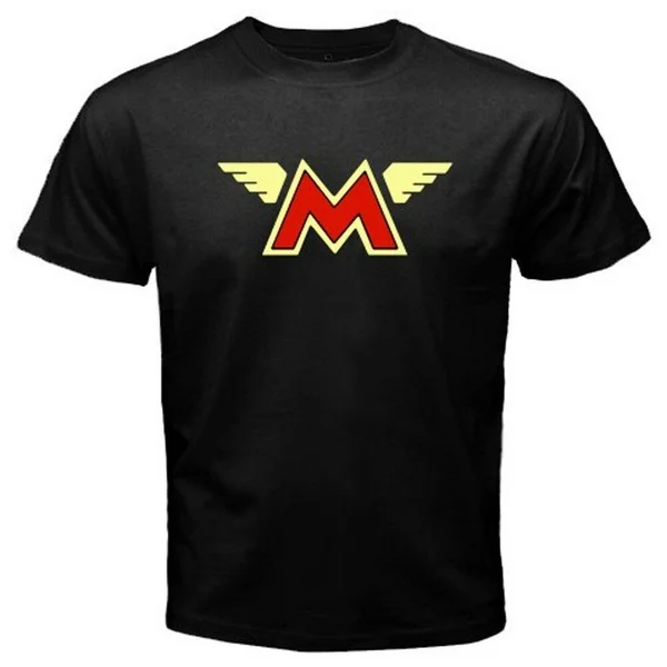 

New Matchless British Motorcycle Classic Logo Men's Black T-Shirt Size S to 4xl