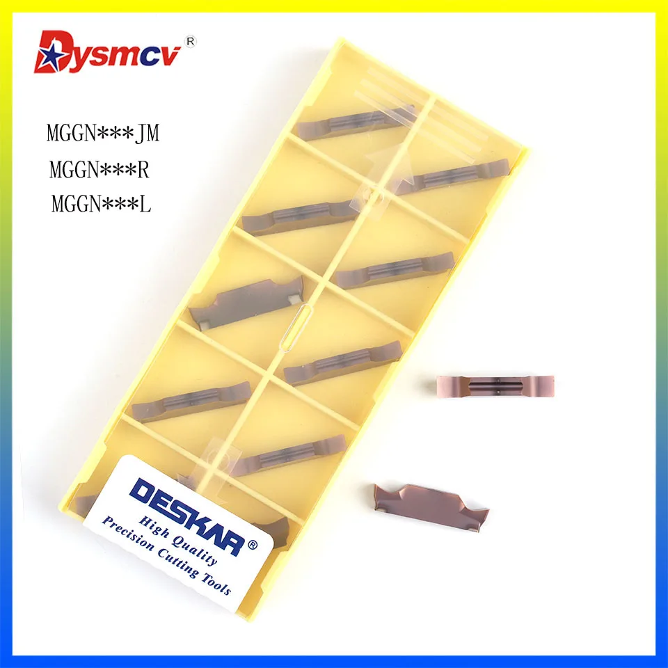 

DESKAR MGGN150 MGGN200 MGGN250 MGGN300 MGGN400 MGGN500 R L JM LF6018 Carbide Insert Grooving Insert CNC Lathe Metal Tool