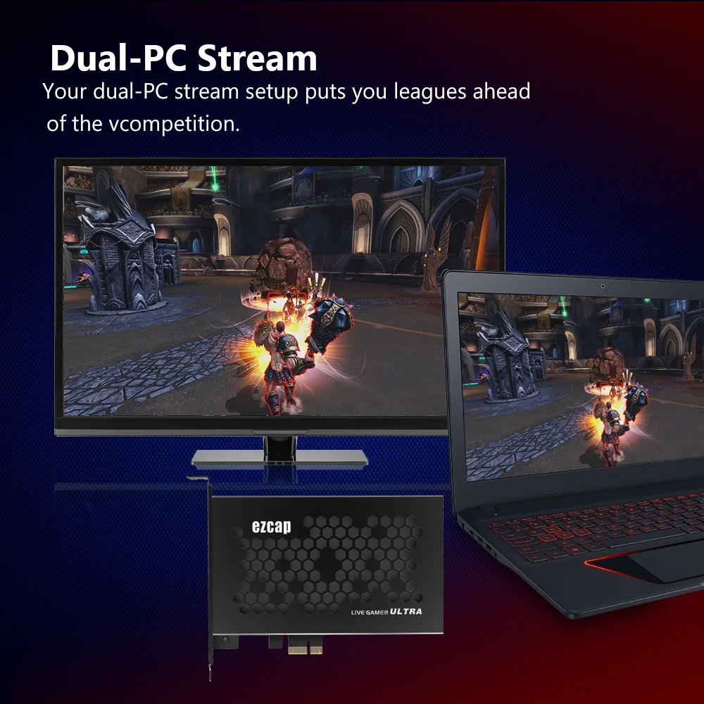 Плата видеозахвата ezcap 323 HDMI 4k 60fps HDR PCIE ТВ-тюнер запись для ноутбука ПК |